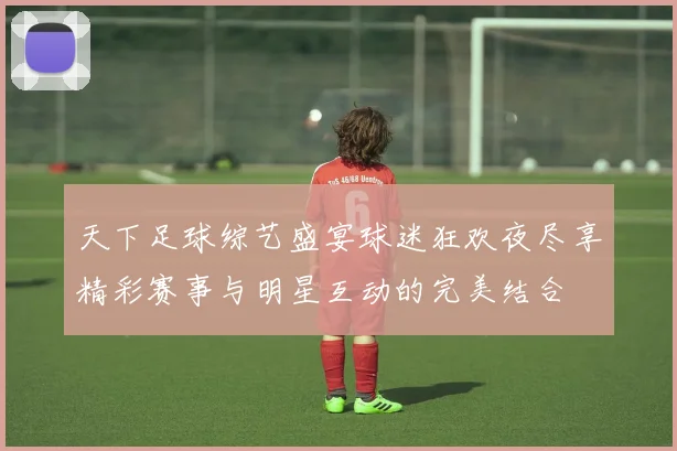 天下足球综艺盛宴球迷狂欢夜尽享精彩赛事与明星互动的完美结合